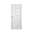 Kit Porta De Madeira Decorada 215x84cm Com Batente De Mdf Ult