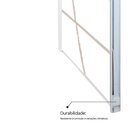 Kit Porta De Madeira Decorada 215x85cm Com Batente De Aço 06c