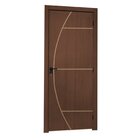 Kit Porta De Madeira Decorada 215x94cm Batente 12cm Gaucha Ab