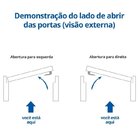 Kit Porta De Madeira Decorada 215x94cm Com Batente De Mdf Ult