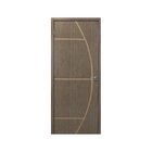 Kit Porta De Madeira Decorada 215x94cm Com Batente De Mdf Ult