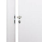 Kit Porta De Madeira Decorada 215x94cm Com Batente De Mdf Ult