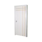 Kit Porta De Madeira Decorada 215x94cm Com Batente De Mdf Ult