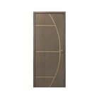 Kit Porta De Madeira Decorada 215x94cm Com Batente De Mdf Ult