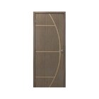 Kit Porta De Madeira Decorada 215x94cm Com Batente De Mdf Ult