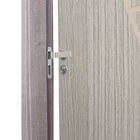 Kit Porta De Madeira Decorada 215x94cm Com Batente De Mdf Ult