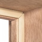 Kit Porta De Madeira Direita 213cmx94,5cmx12cm Pe301 Esel Nat