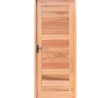 Kit Porta De Madeira Externa Sies Eucalipto Direita - 210x80