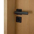 Kit Porta De Madeira Frisada 210x62cm Batente 14cm Fechadura