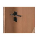 Kit Porta De Madeira Frisada 210x72cm Batente 14cm Fechadura