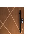 Kit Porta De Madeira Frisada 210x92cm Batente 14cm Fechadura