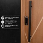 Kit Porta De Madeira Frisada 210x92cm Batente 14cm Fechadura