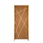 Kit Porta De Madeira Frisada 215,5x66,5cm Batente 14cm Fechad