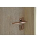 Kit Porta De Madeira Frisada 215x86,5cm Batente 14cm Fechadur