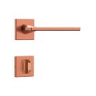 Kit Porta De Madeira Frisada 215x86,5cm Batente 14cm Fechadur