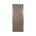 Kit Porta De Madeira Lisa 212x75cm Com Batente De Aluminio 3,