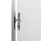 Kit Porta De Madeira Lisa 212x75cm Com Batente De Aluminio 3,