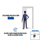 Kit Porta De Madeira Lisa 215x64cm Com Batente De Mdf Ultra 1