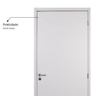 Kit Porta De Madeira Lisa 215x74cm Com Batente De Mdf Ultra 0
