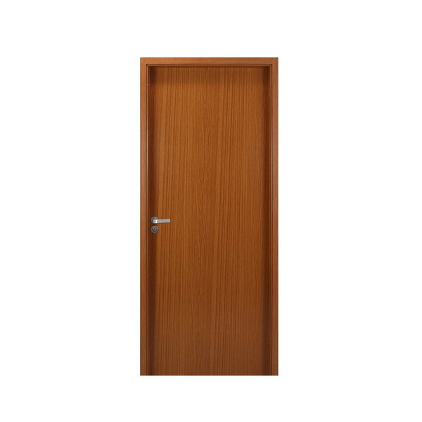 Kit Porta De Madeira Lisa 215x74cm Com Batente De Mdf Ultra 1