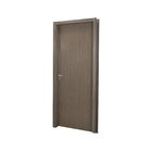 Kit Porta De Madeira Lisa 215x74cm Com Batente De Mdf Ultra 1