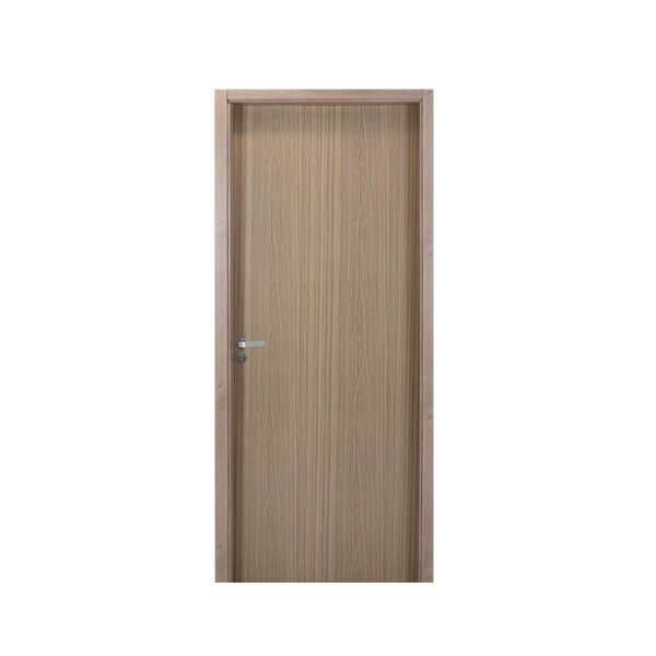 Kit Porta De Madeira Lisa 215x74cm Com Batente De Mdf Ultra 7