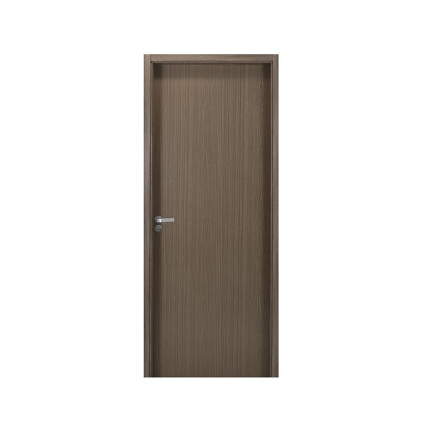Kit Porta De Madeira Lisa 215x74cm Com Batente De Mdf Ultra 7