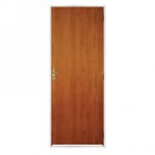 Kit Porta De Madeira Lisa 215x75cm Com Batente De Aço 12cm Aç