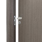 Kit Porta De Madeira Lisa 215x84cm Com Batente De Mdf Ultra 1