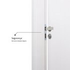 Kit Porta De Madeira Lisa 215x94cm Com Batente De Mdf Ultra 1