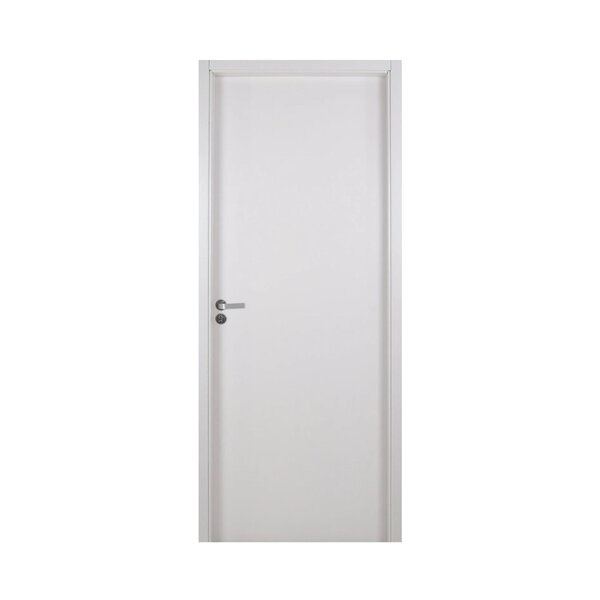 Kit Porta De Madeira Lisa 215x94cm Com Batente De Mdf Ultra 1