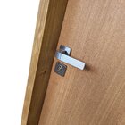 Kit Porta De Madeira Lisa Angelim 210x82cm Batente 14cm Unipo