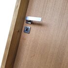 Kit Porta De Madeira Lisa Angelim 210x92cm Batente 14cm Unipo