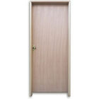 Kit Porta De Madeira Lisa Curupixá 2,10 X 0,80 Esquerda Linha