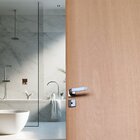 Kit Porta De Madeira Lisa Curupixá 210x62cm Batente 11cm Unip