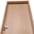 Kit Porta De Madeira Lisa Curupixá 210x62cm Batente 14cm Unip