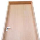 Kit Porta De Madeira Lisa Curupixá 210x72cm Batente 11cm Unip