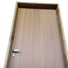Kit Porta De Madeira Lisa Imbuia 210x62cm Batente 18cm Unipor