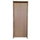 Kit Porta De Madeira Lisa Imbuia 210x92cm Batente 14cm Unipor
