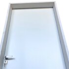 Kit Porta De Madeira Lisa Primer 210x72cm Batente 14cm Branco