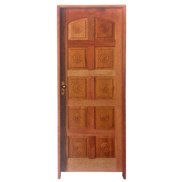 Kit Porta De Madeira Maciça 10 Bicos Torneada Rodam Mista - 2