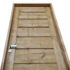 Kit Porta De Madeira Maciça Ekos 210x82cm Batente 16cm Natural