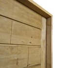 Kit Porta De Madeira Maciça Ekos 210x82cm Batente 18cm Natural