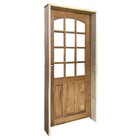 Kit Porta De Madeira Maciça Meia Almofada Rodam Itaúba - 2.10