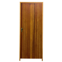 Kit Porta De Madeira Maciça Mexicana Rodam Itaúba - 2.10 (a)