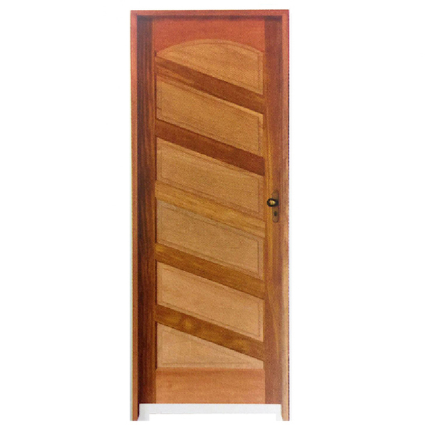 Kit Porta De Madeira Maciça Mirabela Rodam Mista - 2.10 (a) X