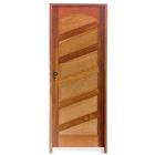 Kit Porta De Madeira Maciça Mirabela Rodam Mista - 2.10 (a) X