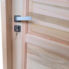 Kit Porta De Madeira Maciça Topázio Eucalipto 210x82cm Batent