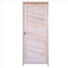 Kit Porta De Madeira Maciça Topázio Eucalipto 210x82cm Batent
