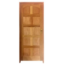 Kit Porta De Madeira Maciça Topázio Rodam Mista - 2.10 (a) X